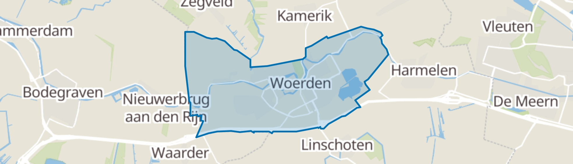 Woerden map