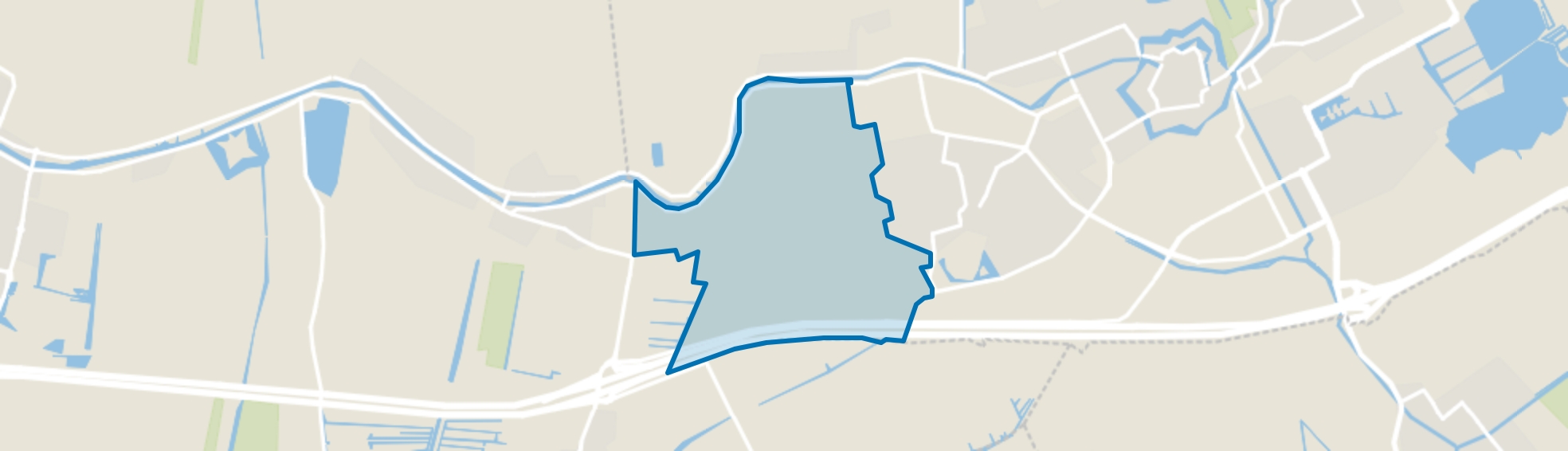 Barwoutswaarder, Woerden map