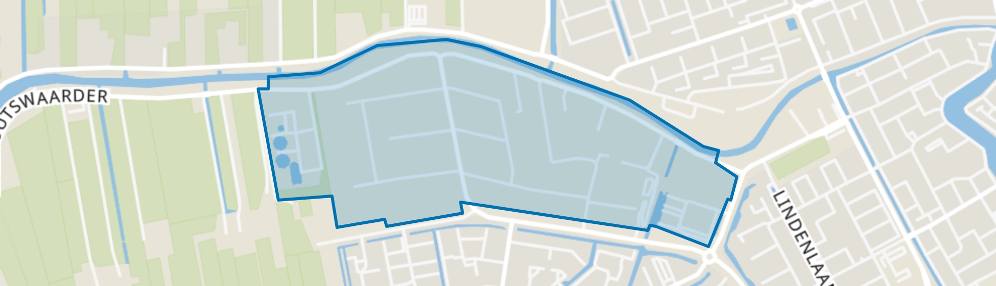 Bedrijventerrein Barwoutswaarder, Woerden map