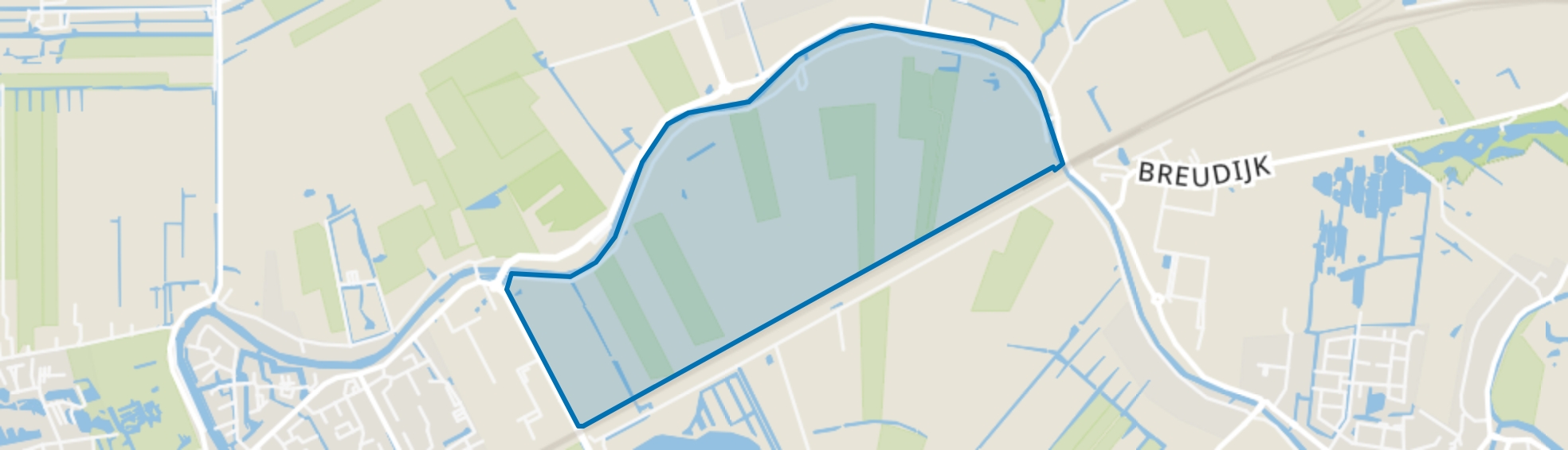 Breeveld, Woerden map