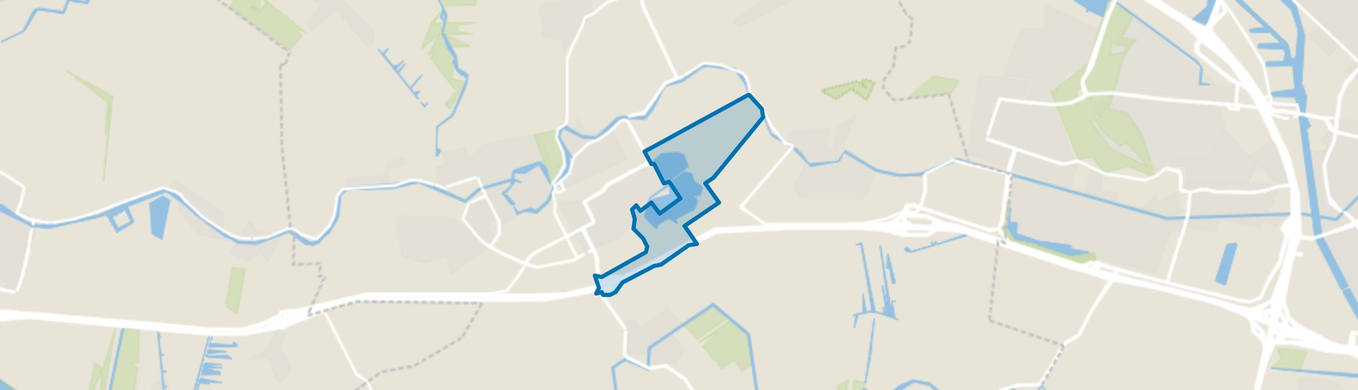 Cattenbroek, Woerden map