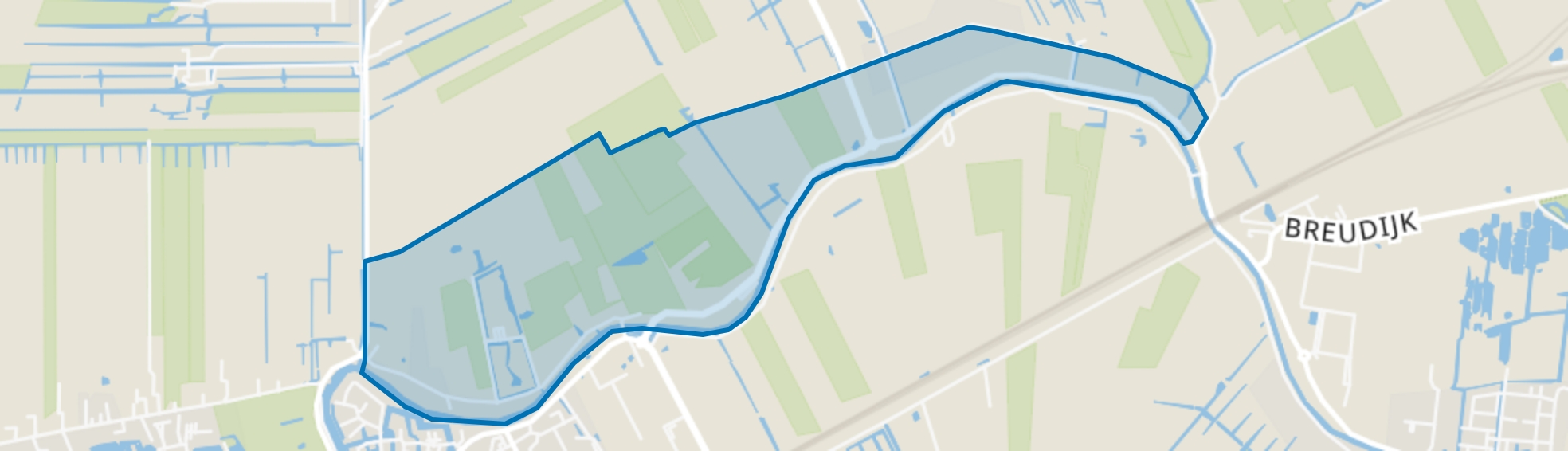 Geestdorp, Woerden map