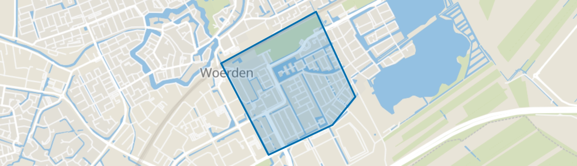 Snel en Polanen, Woerden map