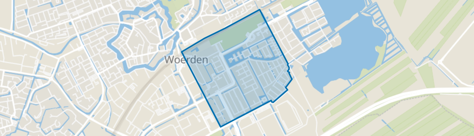 Snel en Polanen, Woerden map