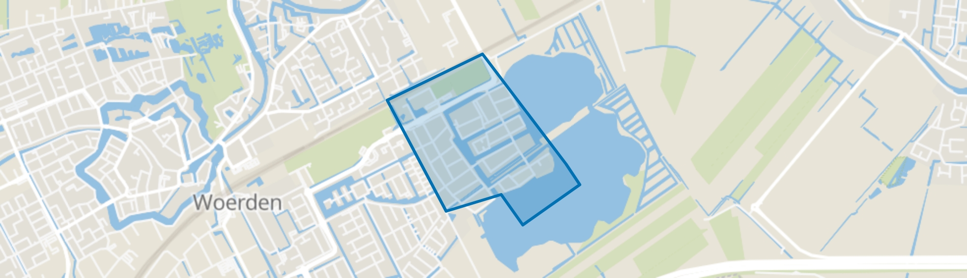 Waterrijk, Woerden map
