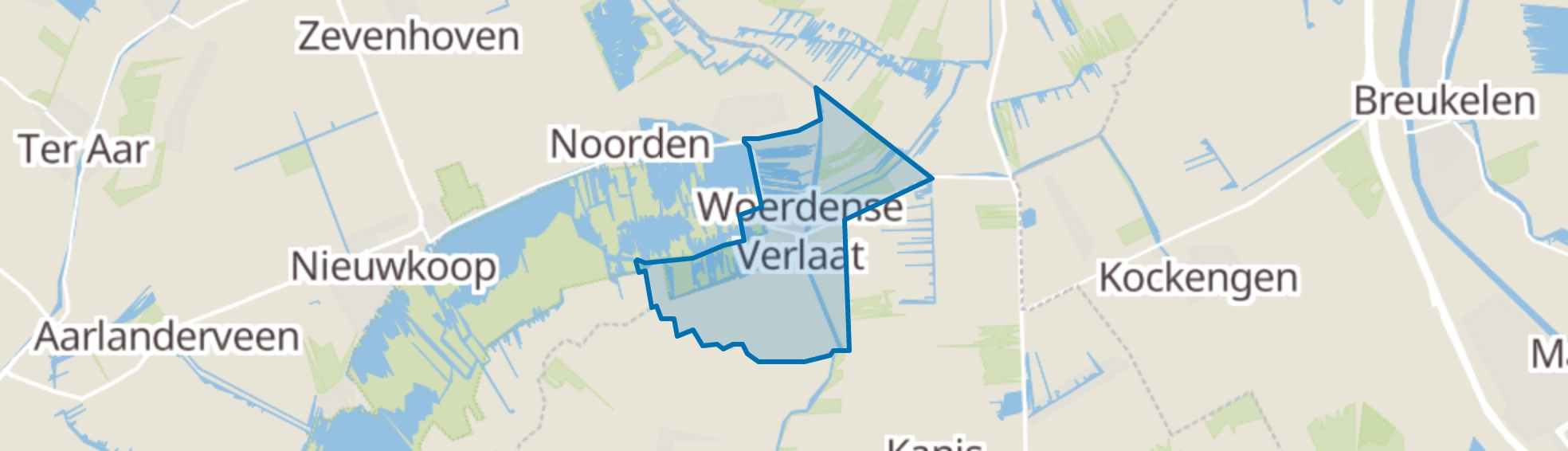Woerdense Verlaat map