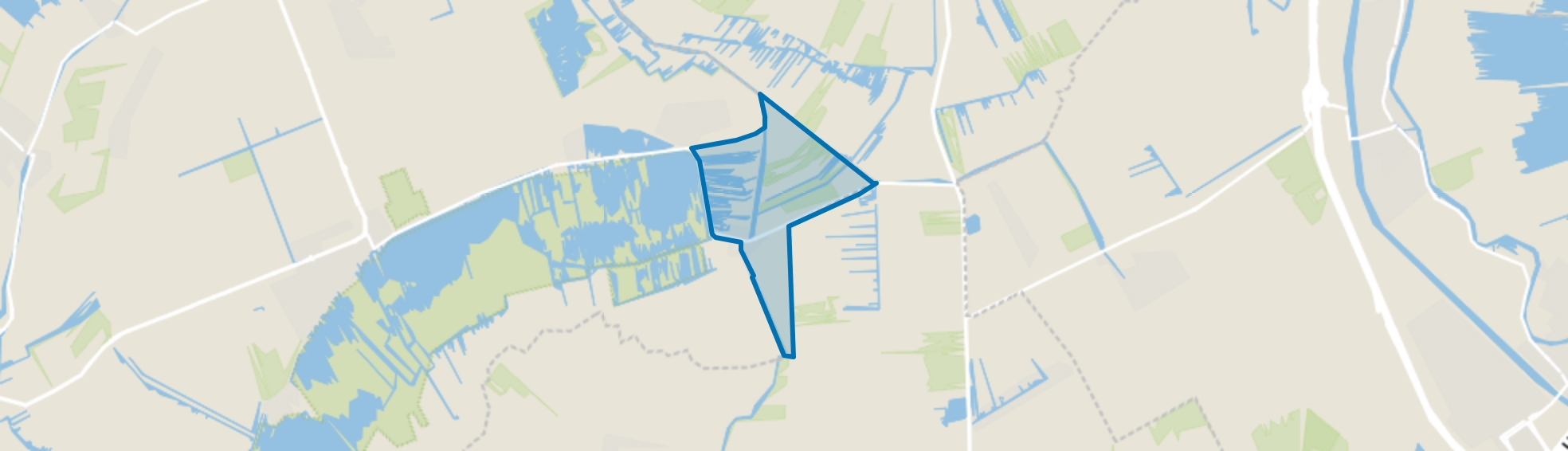 Woerdense Verlaat, Woerdense Verlaat map