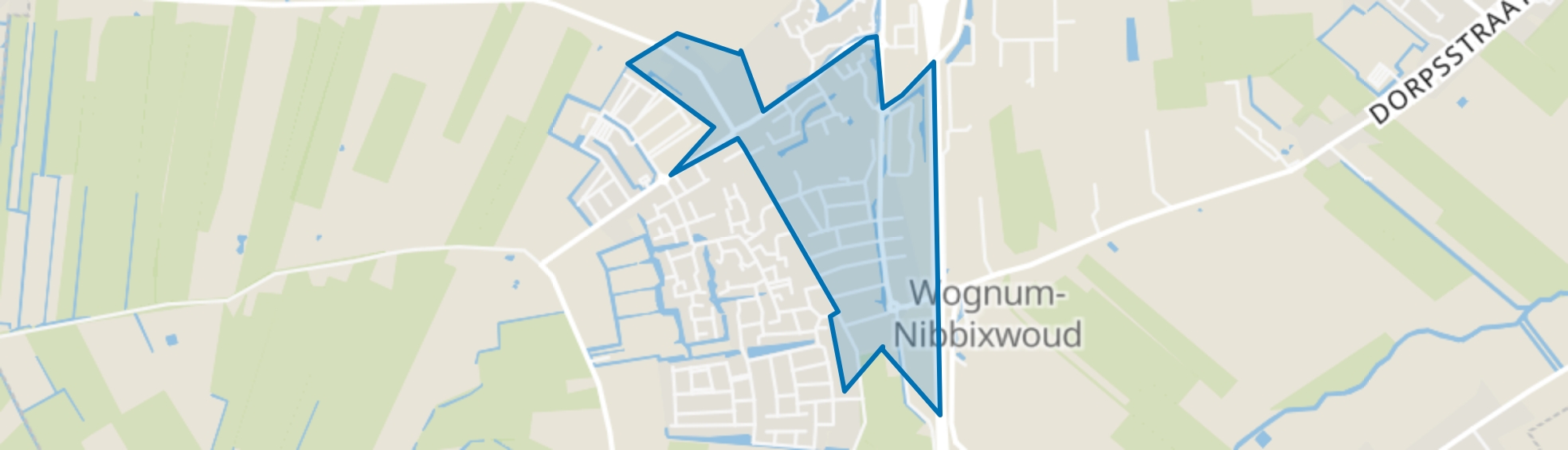 Wognum Centrum, Wognum map