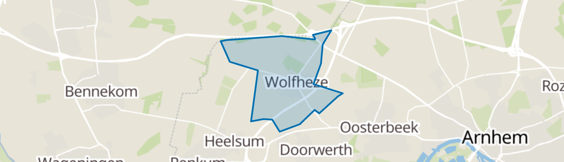 Wolfheze map