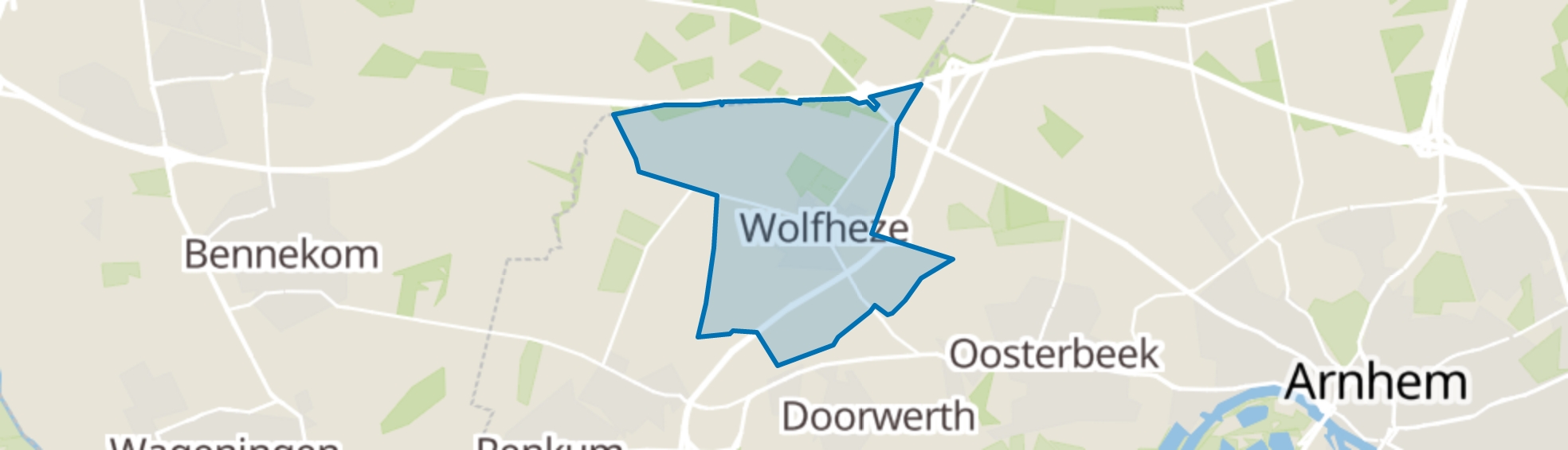 Wolfheze map