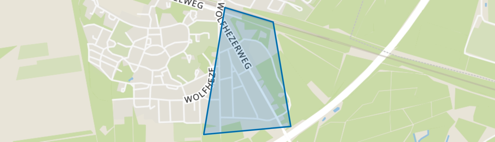 Lawijckerhof, Wolfheze map