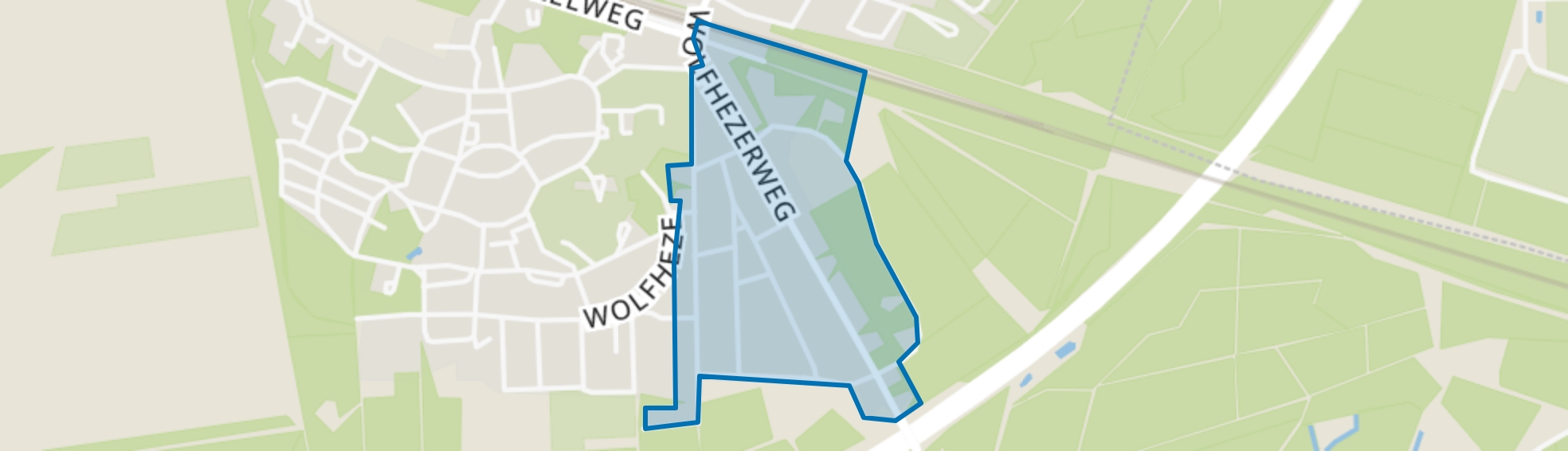 Lawijckerhof, Wolfheze map