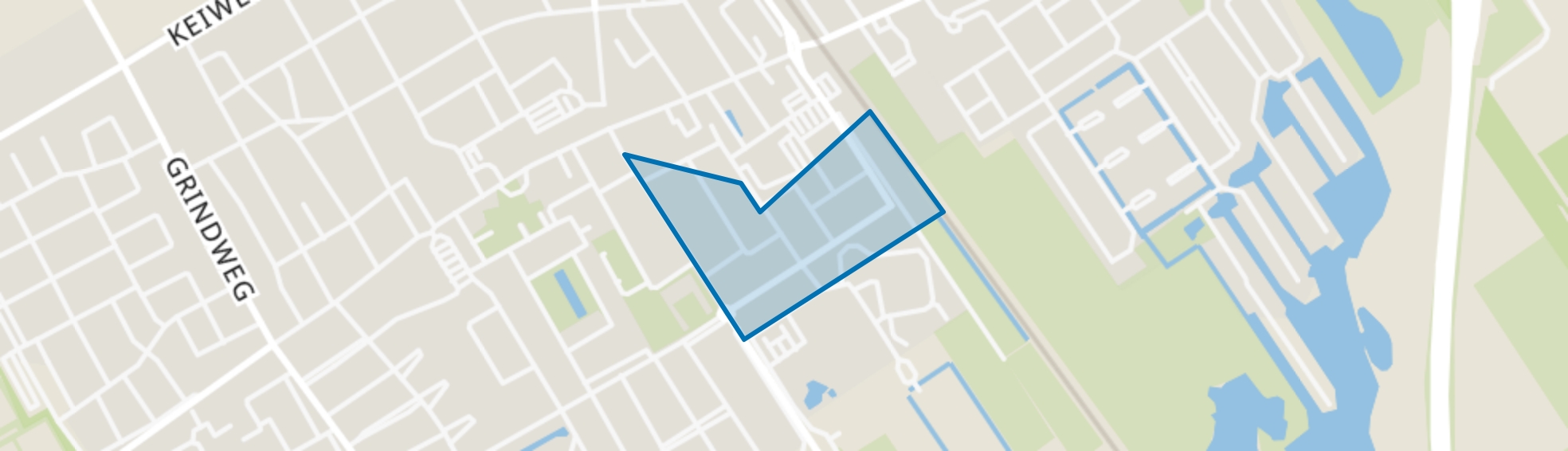 Wolvega-Bloemenbuurt, Wolvega map