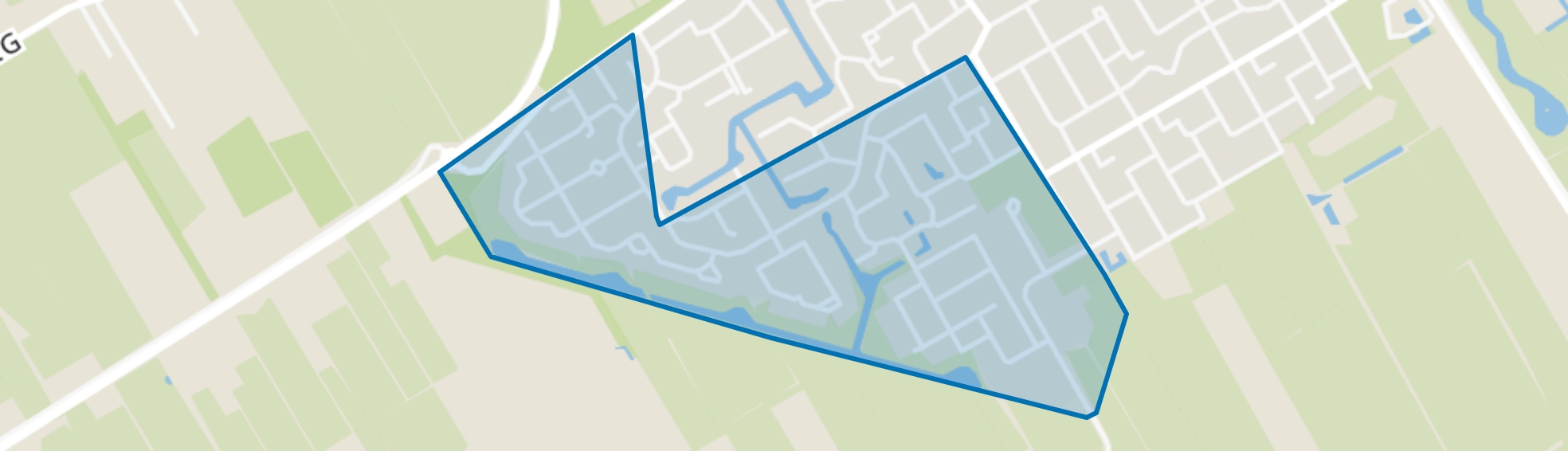 Wolvega-De Heidepolle, Wolvega map