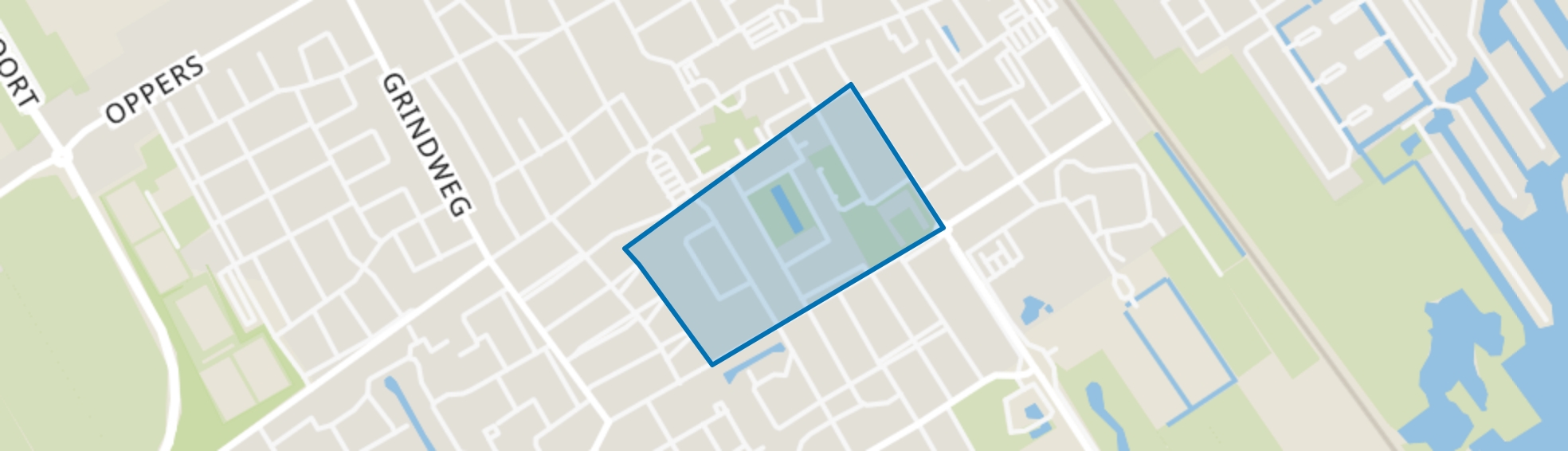Wolvega-Lindenoord, Wolvega map