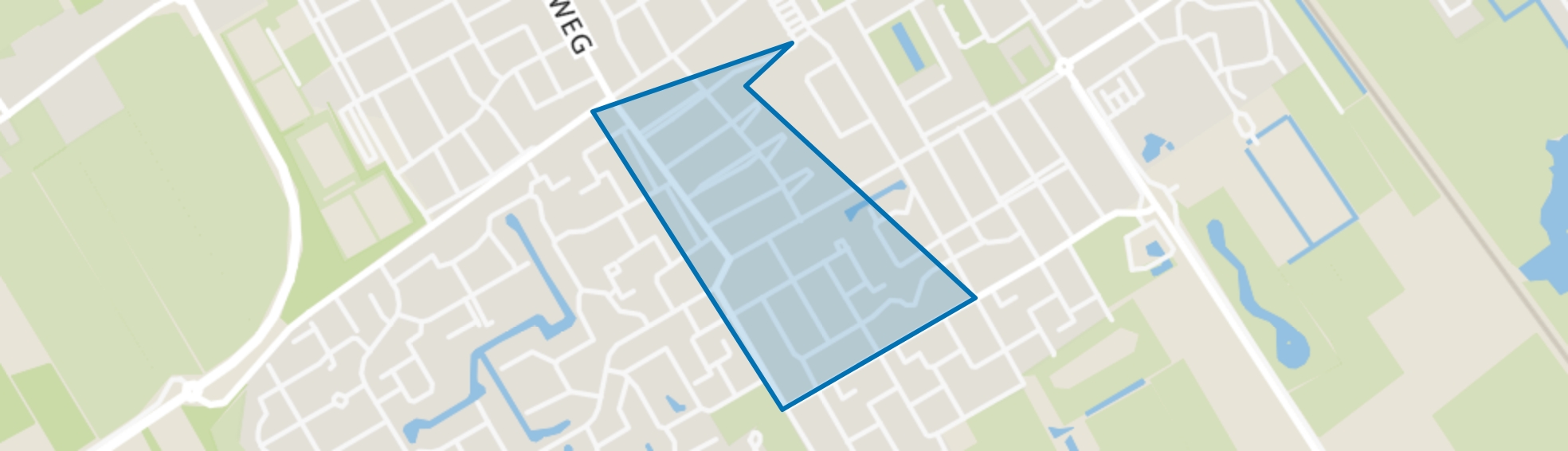 Wolvega-Oranjebuurt, Wolvega map