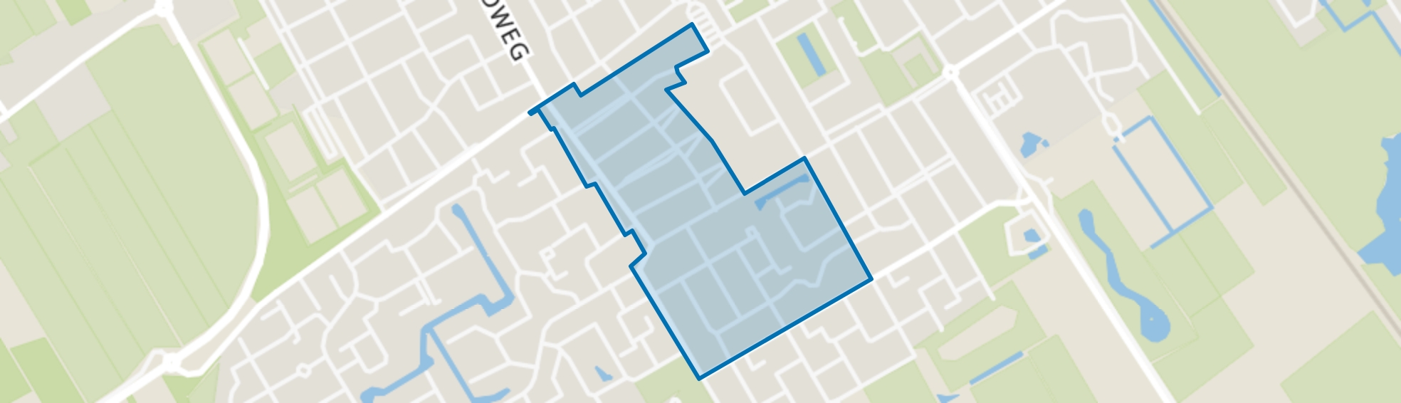 Wolvega-Oranjebuurt, Wolvega map