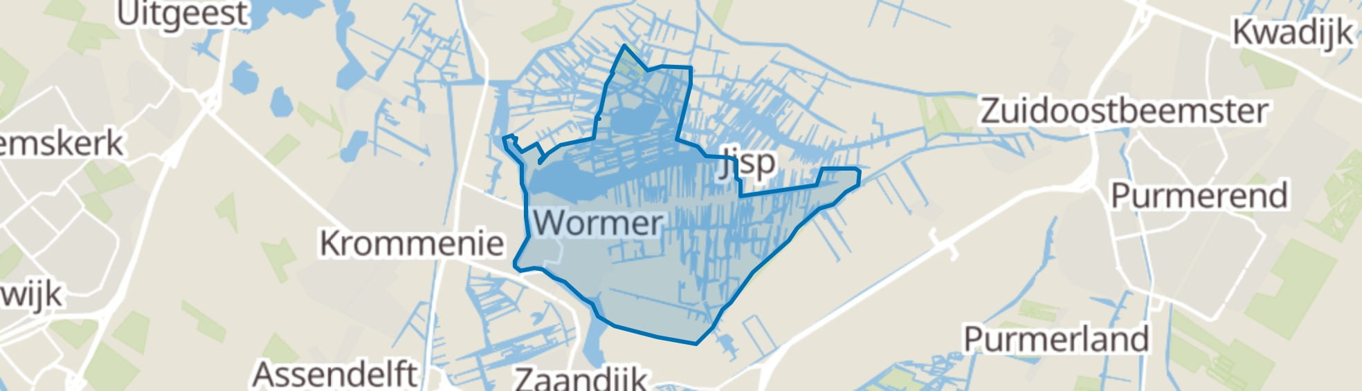 Wormer map