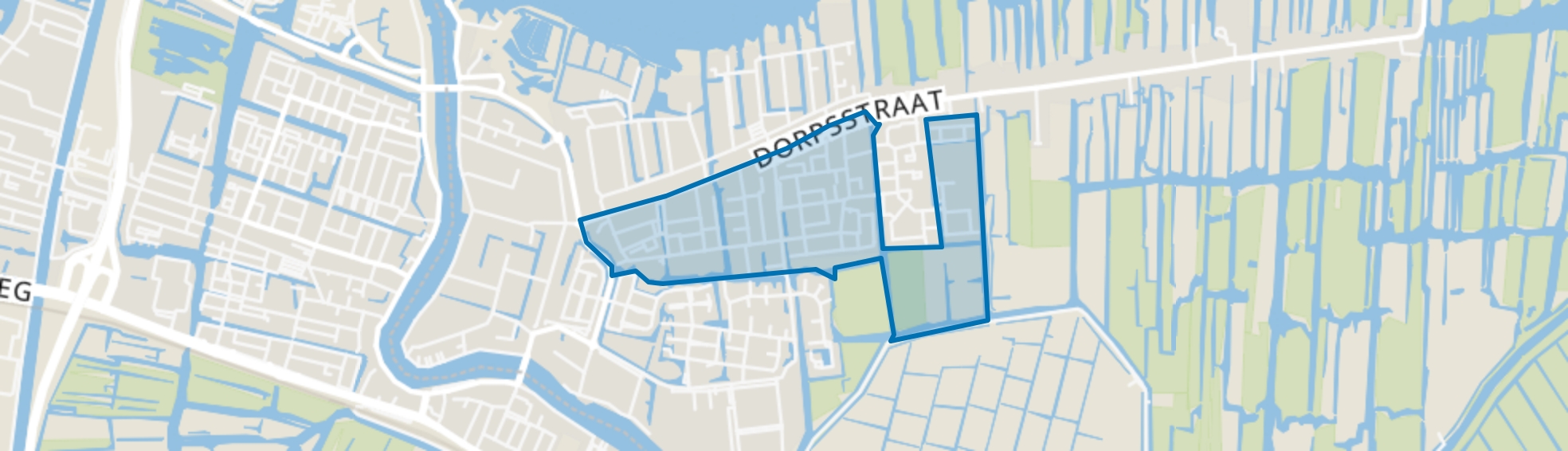 Molenbuurt, Wormer map