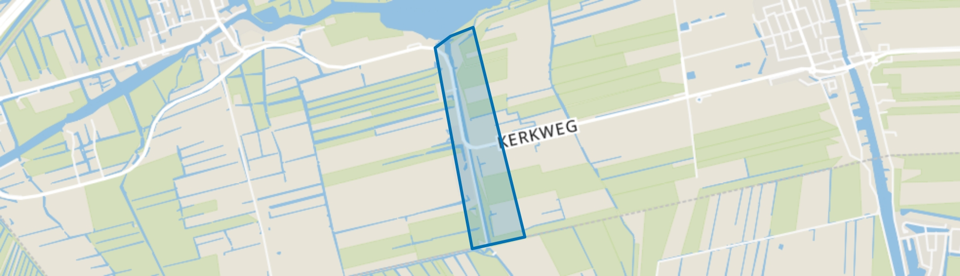 Ofwegen, Woubrugge map