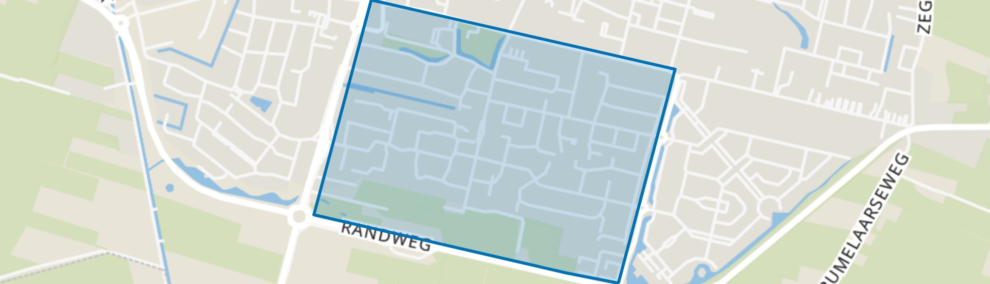 Laanzicht, Woudenberg map