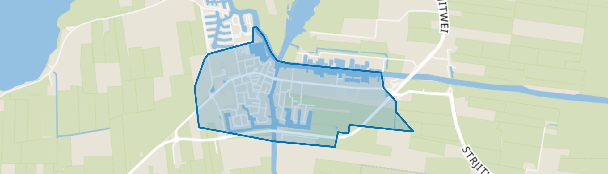 Woudsend, Woudsend map