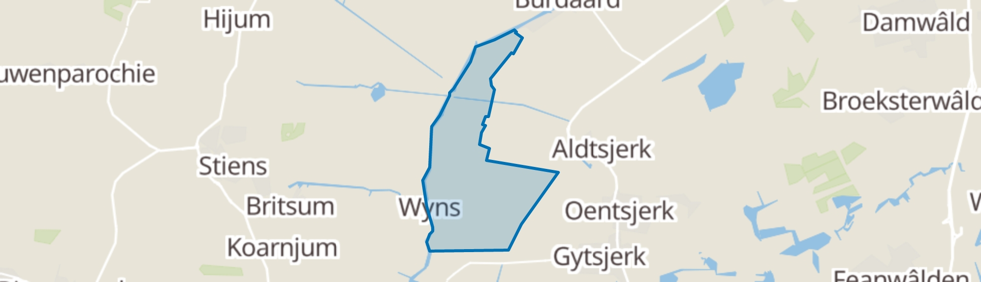 Wyns map
