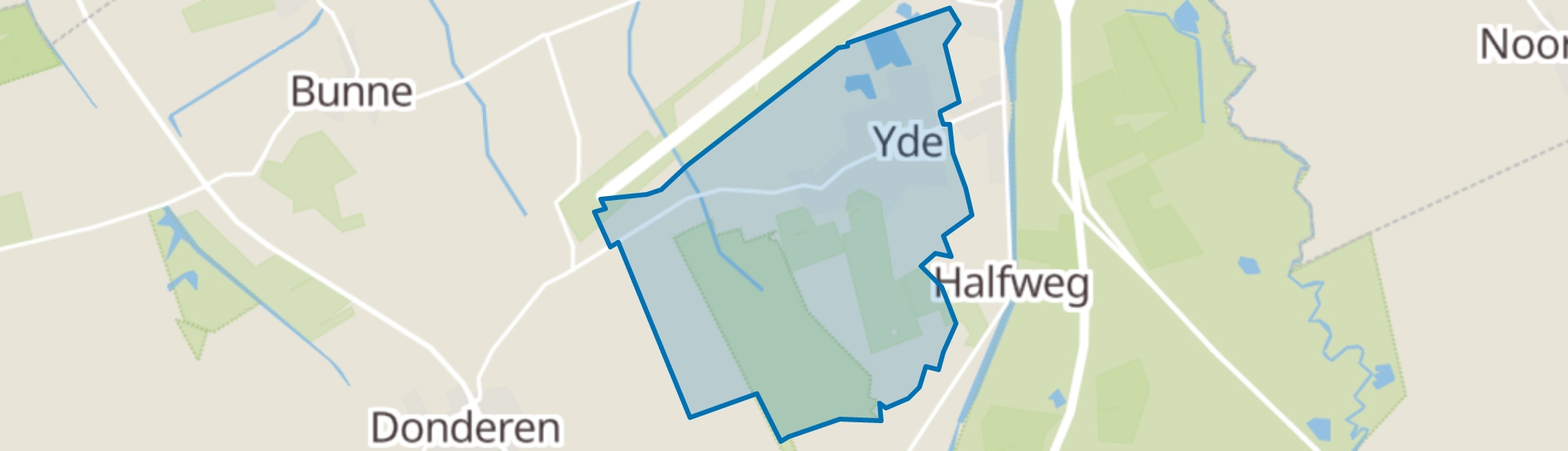 Yde map