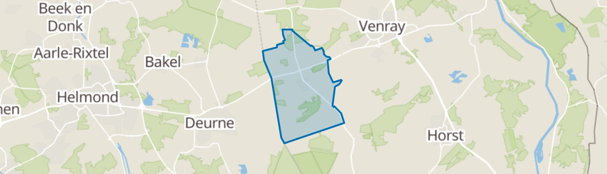 Ysselsteyn map