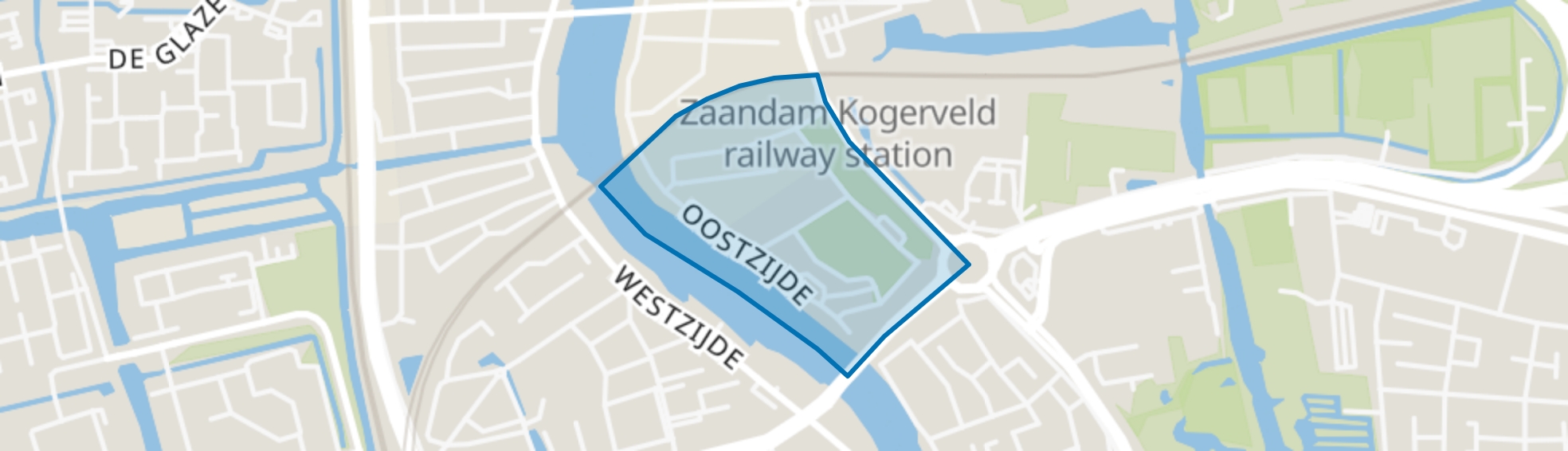 Hofwijk, Zaandam map