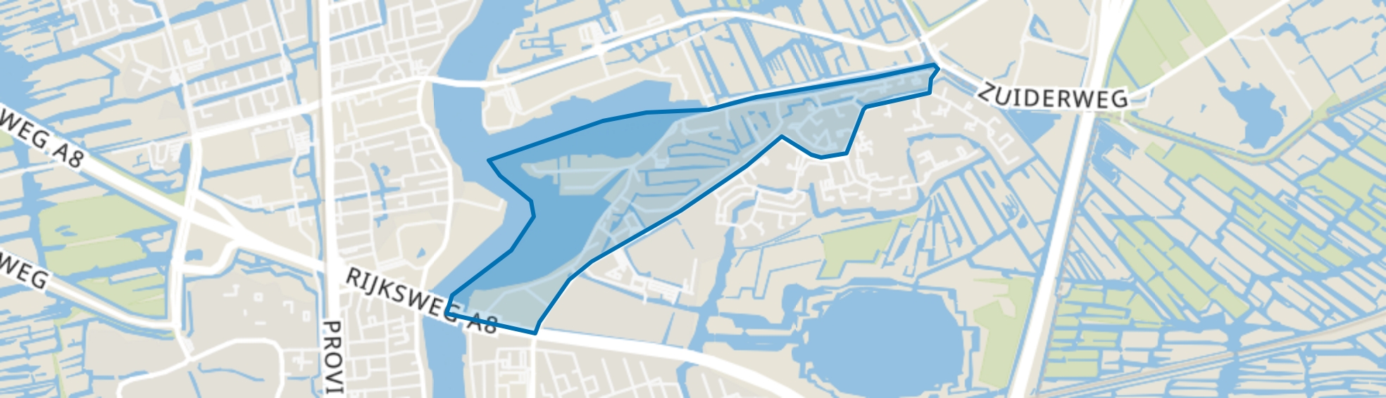 Kalf Noord, Zaandam map