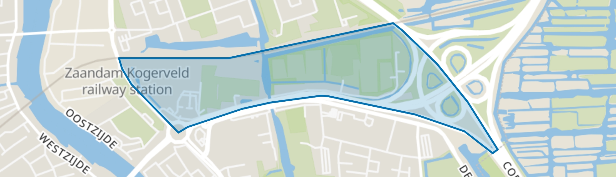 Oostzijderveld, Zaandam map