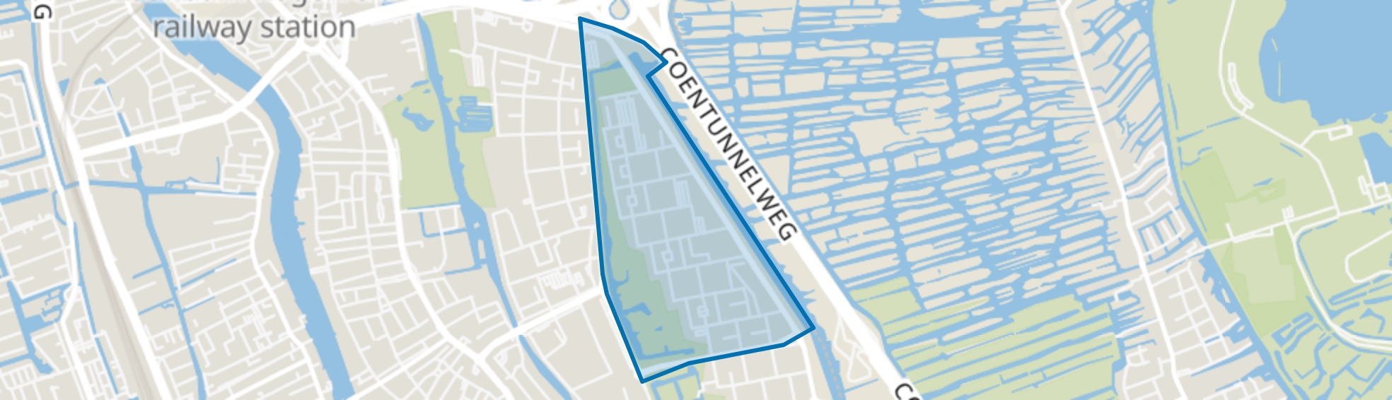 Peldersveld, Zaandam map