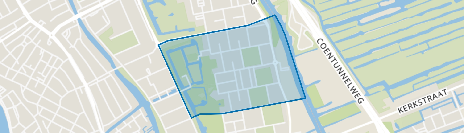 Poelenburg Noord, Zaandam map