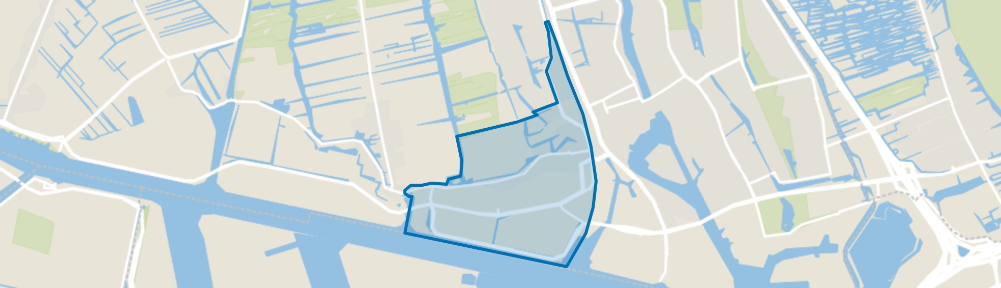 Westerspoor, Zaandam map