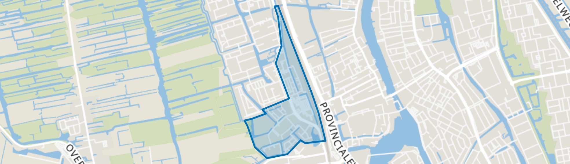 Zaans Hout, Zaandam map