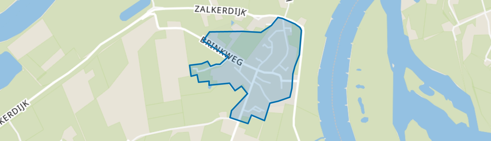 Zalk, Zalk map