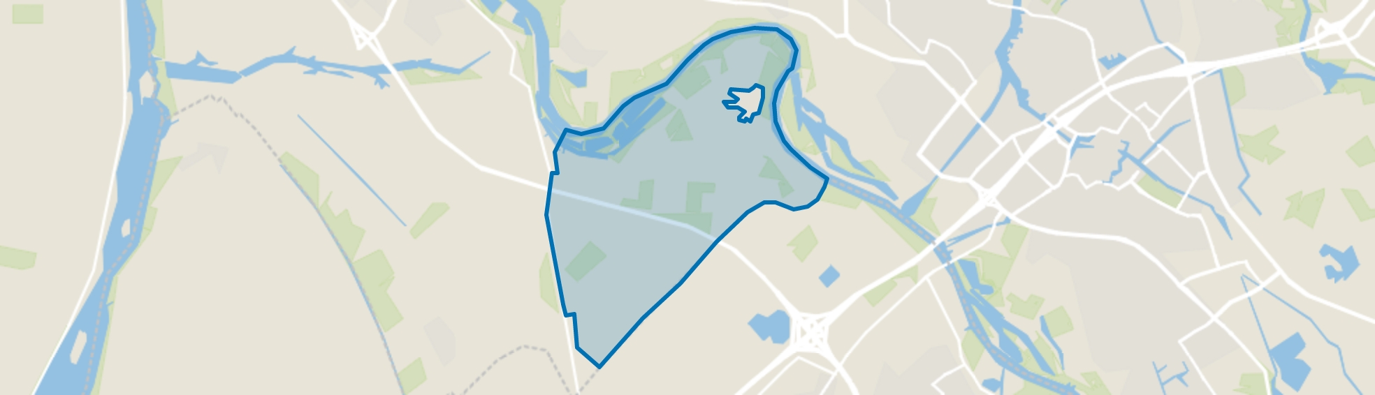 Zalkerbroek, Zalk map