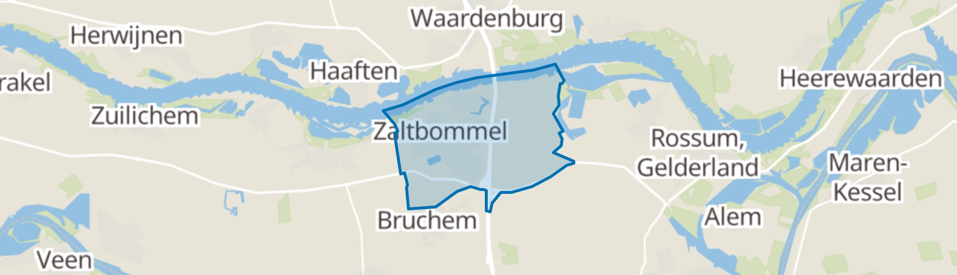 Zaltbommel map