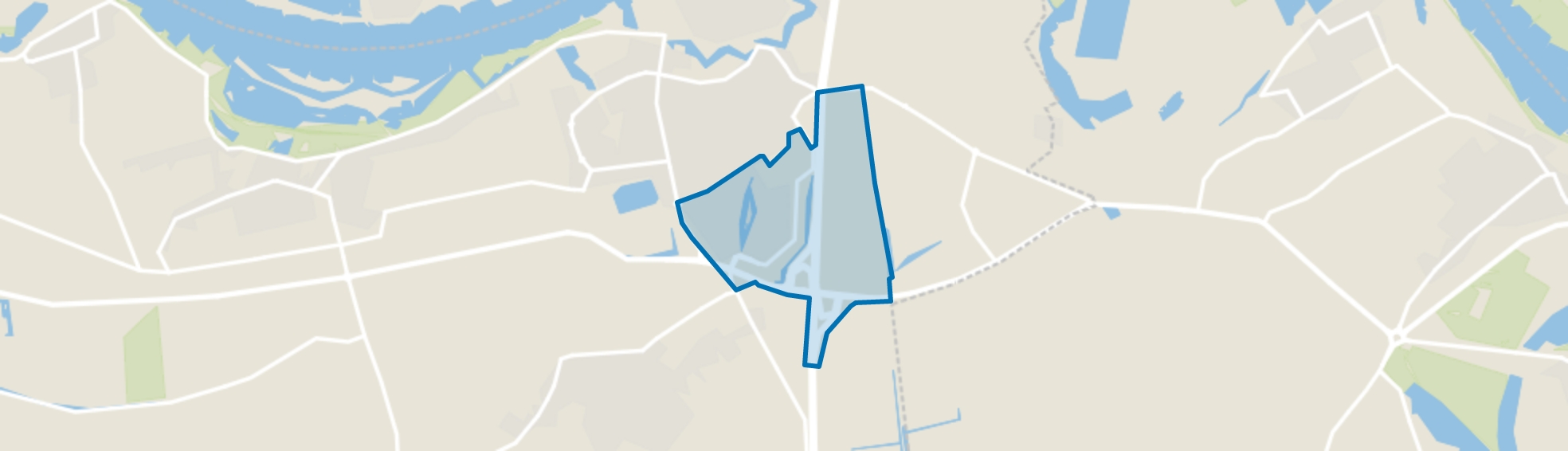 Verspreide huizen Hoeven, Zaltbommel map