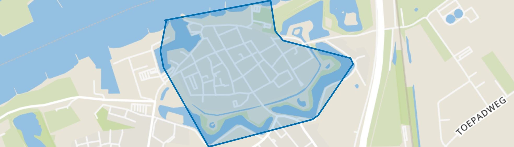 Zaltbommel Binnenstad, Zaltbommel map
