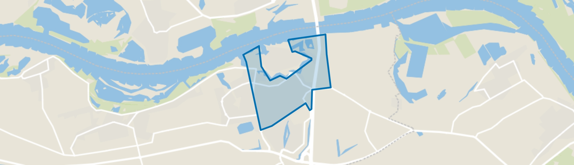 Zaltbommel Vergt en omgeving, Zaltbommel map