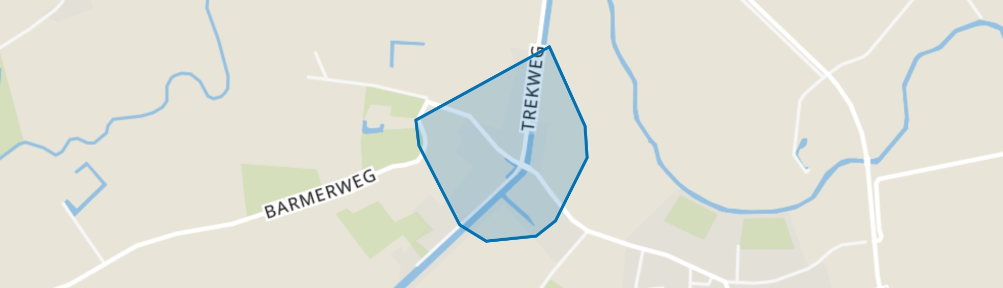Doodstil, Zandeweer map
