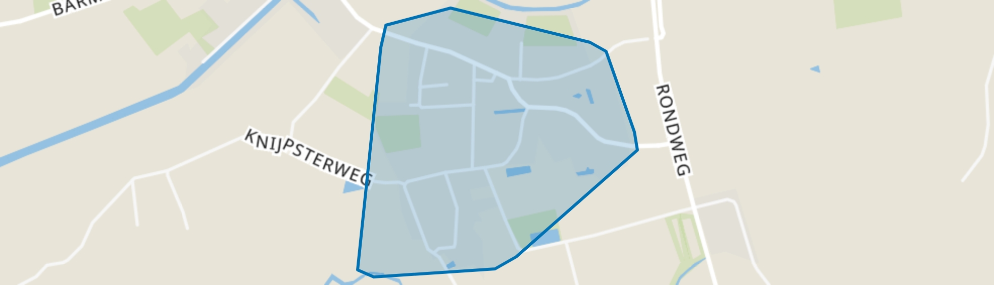 Zandeweer, Zandeweer map