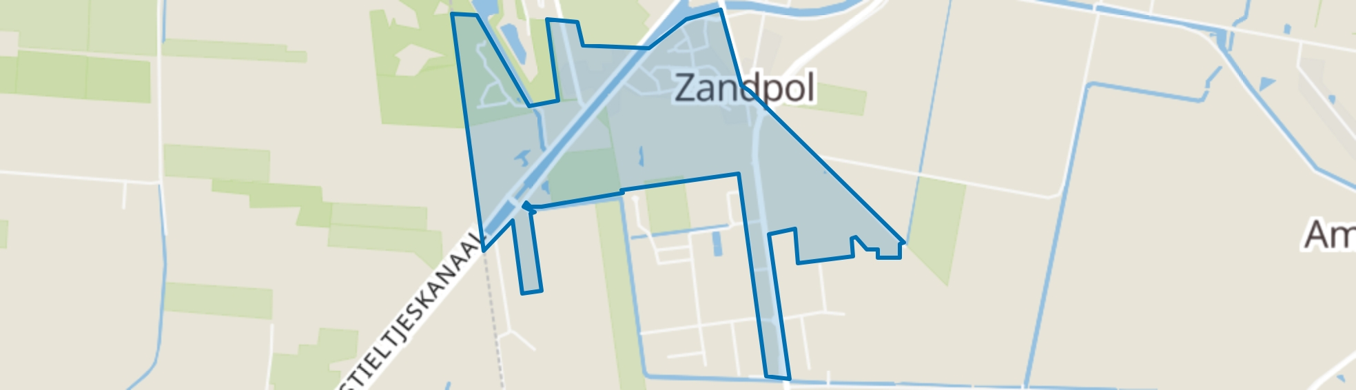 Zandpol map