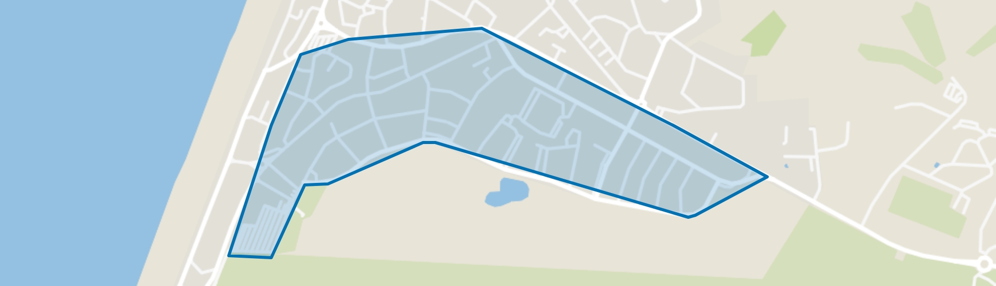 Brederode- Gerkestraat e.o., Zandvoort map