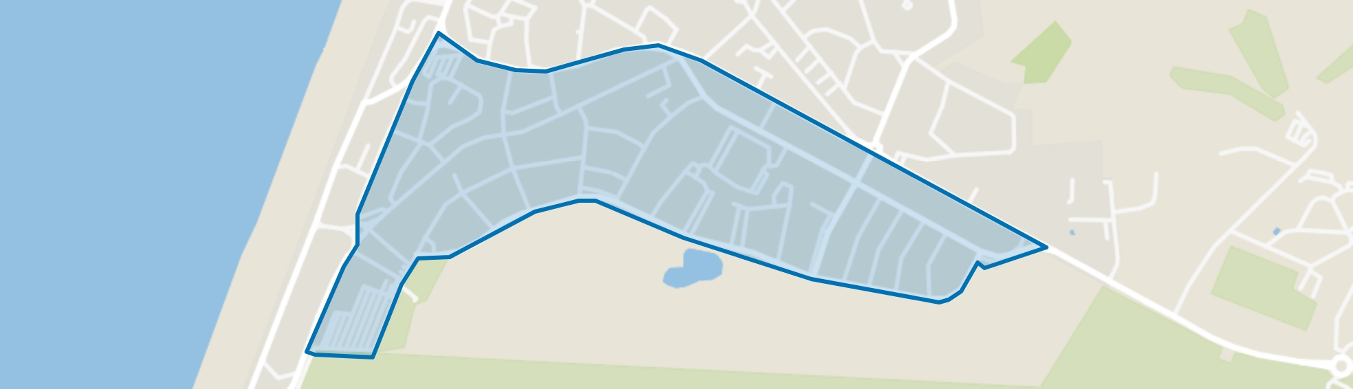 Brederode- Gerkestraat e.o., Zandvoort map