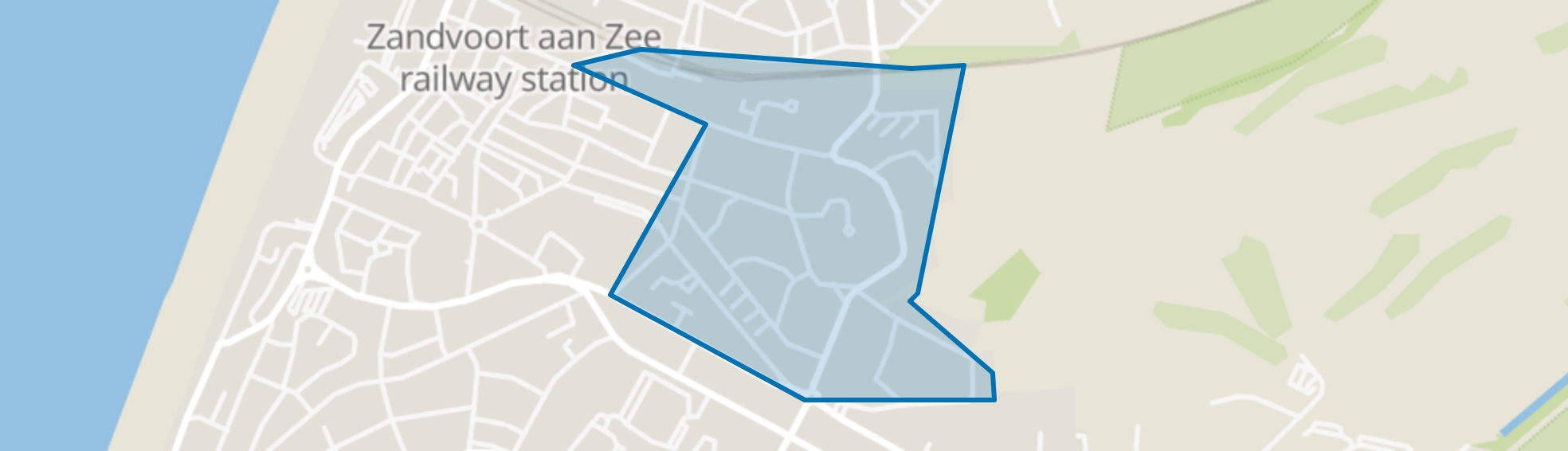 Kostverloren e.o., Zandvoort map