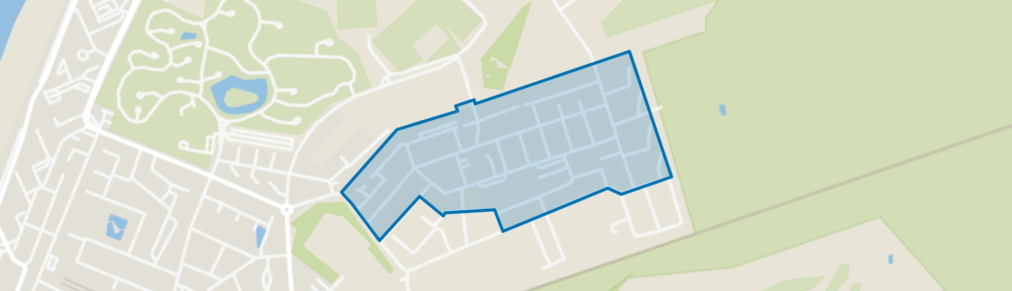 Nieuw Noord - wonen, Zandvoort map