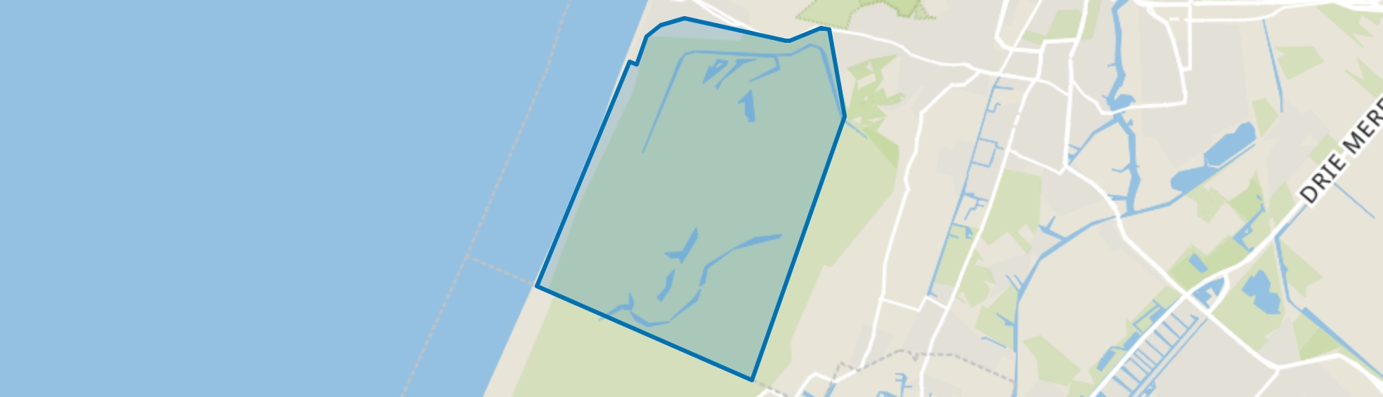 Zuid duinen, Zandvoort map